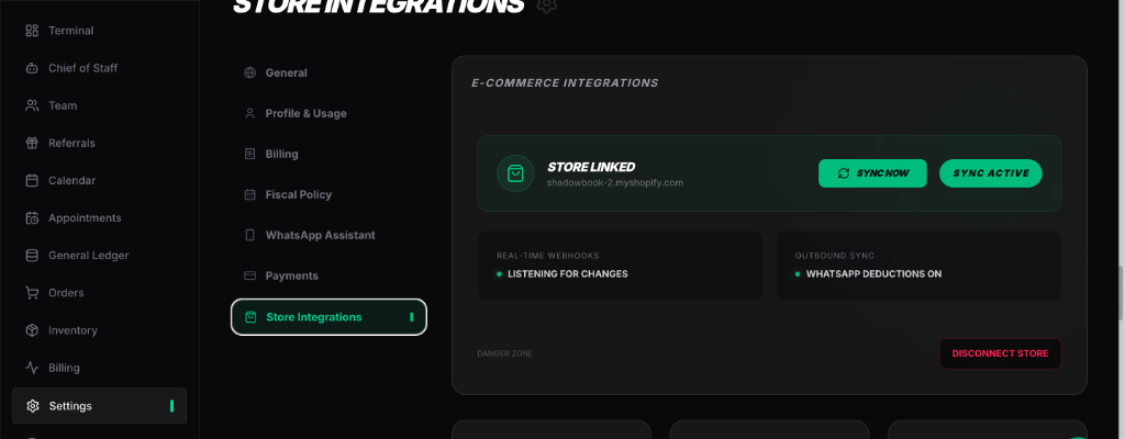 Native Shopify Integration
